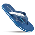 Walkaroo Men V Model Blue Slippers
