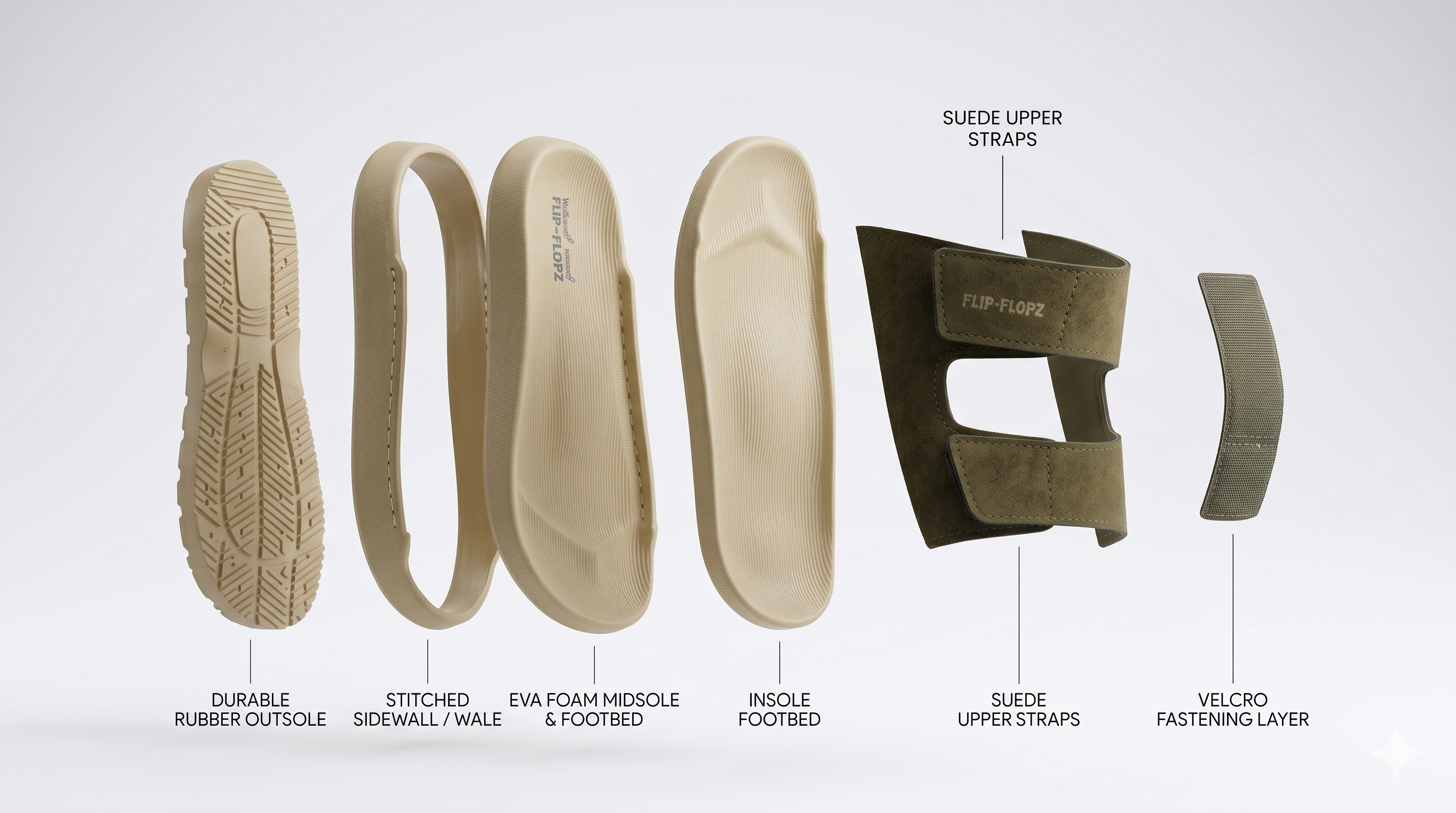 Walkaroo Men's Premium Cup Model Slippers