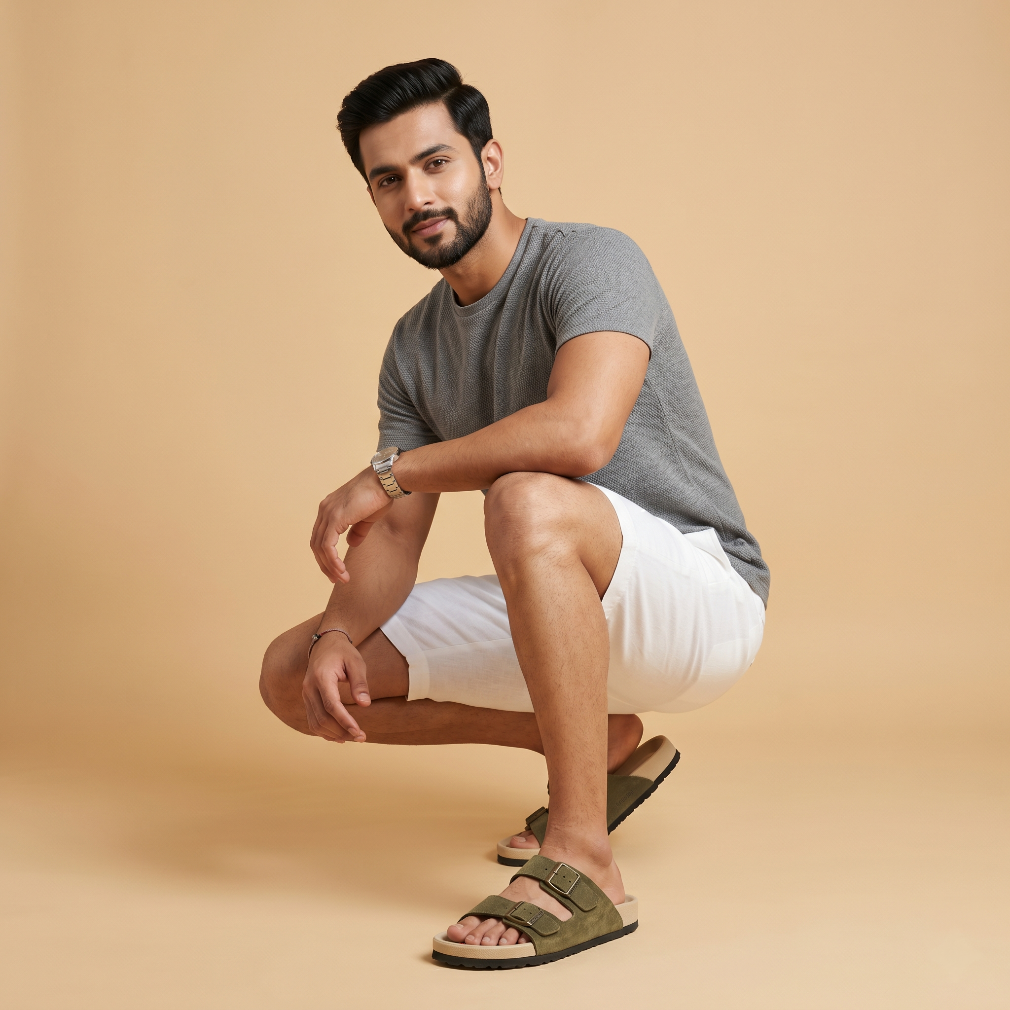 Walkaroo Men's Premium Cup Model Slippers
