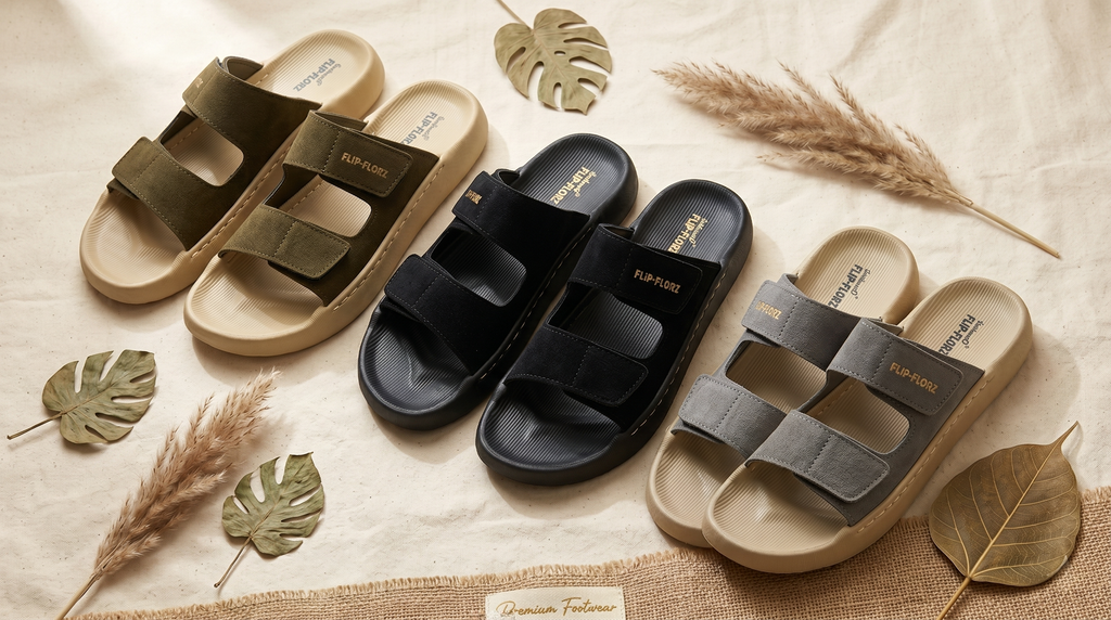 Walkaroo Men's Premium Cup Model Slippers